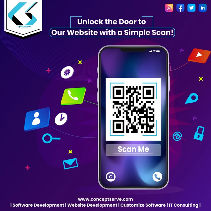 QR Code conceptserve 
