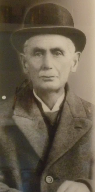 Monochrome photo of Joseph Gornall