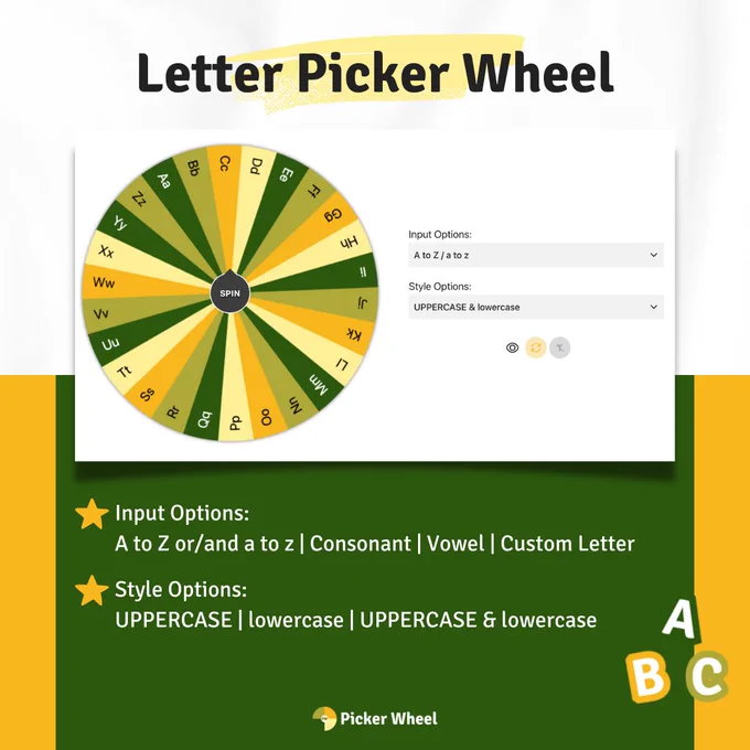 Random Letter Generator