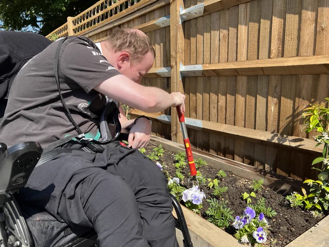 Turning the soil