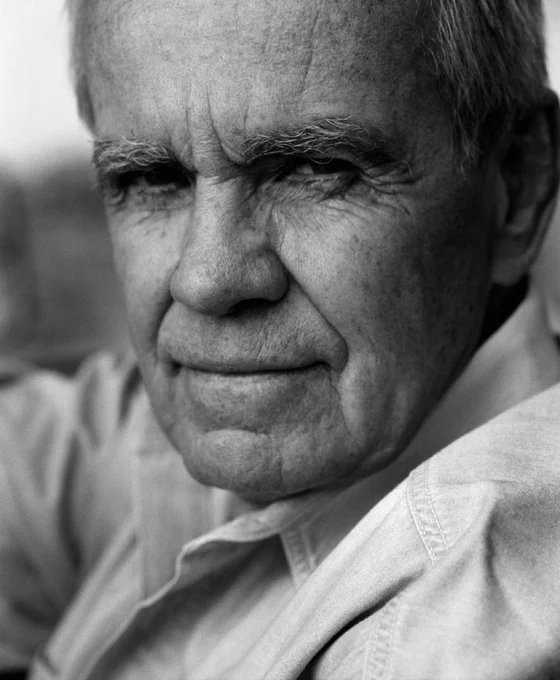 A photograph of Cormac McCarthy, by Kurt Markus.