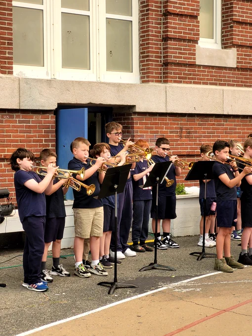 Students performing in the Boston Music Project showcase for their families and peers! 