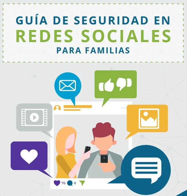 Guía de seguridad en redes sociales, para familias