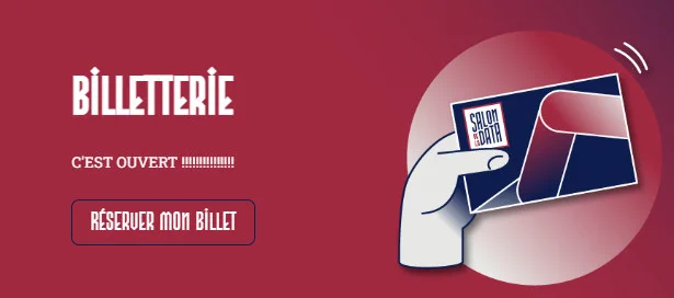 Billetterie pour le Salon de la Data et de l'IA