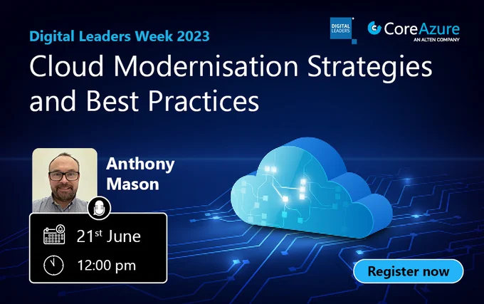 Learn from industry expert Anthony Mason, CTO of CoreAzure, as he shares invaluable insights on optimising performance, enhancing security, and maximising cost efficiency in the cloud.