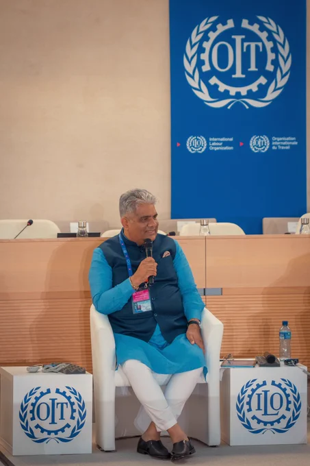 Bhupender Yadav, World of Work, ILO, International Labour Organisation