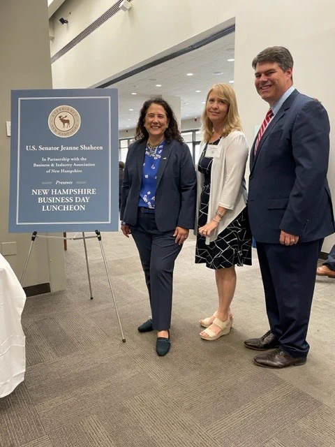 Photo of Administrator Guzman, Amy Bassett and Mike Vlacich