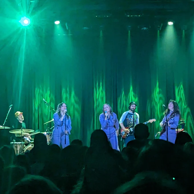 The band Joseph on stage at the Magic Bag