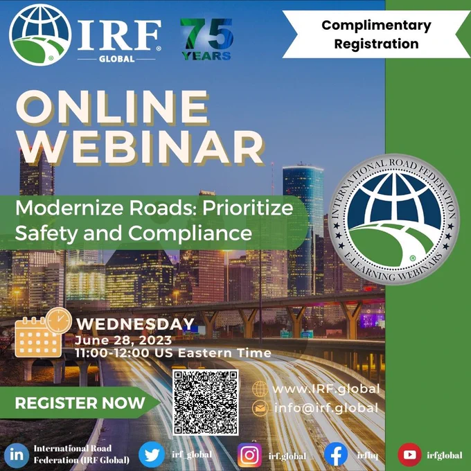 Upcoming Complimentary Webinar Presented by International Road Federation (IRF Global)!

Reserve your spot now 👉 https://lnkd.in/dvdBc37V

🗓️ Wednesday, June 28, 2023
⏱️ 11:00 – 12:00 US Eastern Time

Road and roadway asset maintenance require responsive management to enhance motorist safety, comply with regional legislation and maximize productivity. Brantford, Canada, is one municipality that leveraged computer vision and AI to automate road and asset inspection, such as road deficiencies and traffic sign obstruction. Recently, Brantford saw a 30% increase in team productivity and permit fee collection as they were able to reprioritize teams to focus on contractor site inspections after implementing a solution. Discover how Brantford partnered with Infratech innovators like IRIS R&D Group to prioritize safety and compliance. 

#AI #ComputerVision #SmartCity #InfrastructureTechnology #IRFGlobal #Webinar