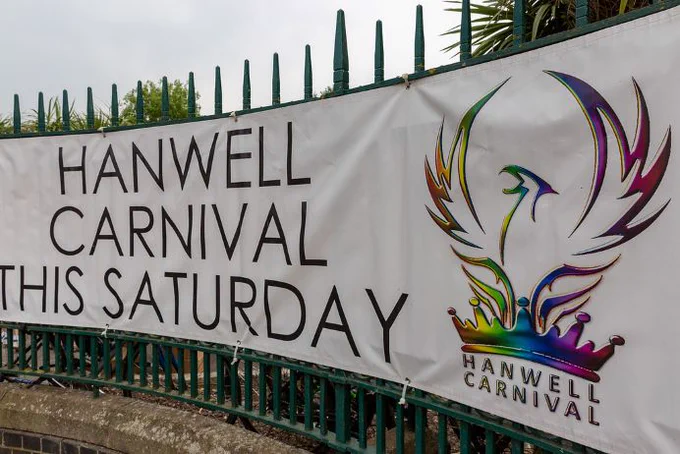Hanwell Carnival this Saturday, banner