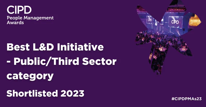 CIPDPMAs23 Best L&D Initiative - Public/Third sector category
