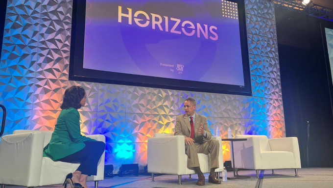 Great conversation with @LinseyDavis at @jjftweets' Horizons Without Limits Summit on how @CommerceGov is leveraging the CHIPS and Science Act to boost & broaden workforce & talent pipelines and prioritize economic development from the bottom up. 