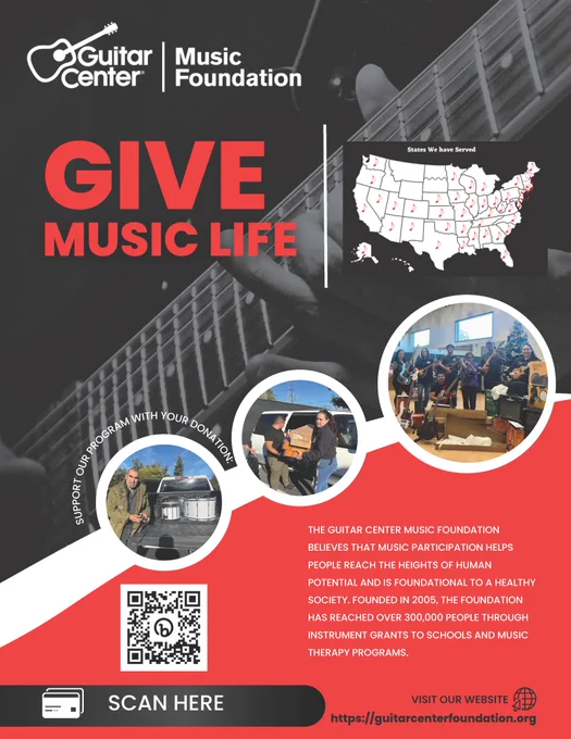 VISIT OUR WEBSITE
https://guitarcenterfoundation.org
#GuitarCenterFoundation #GuitarCenter
