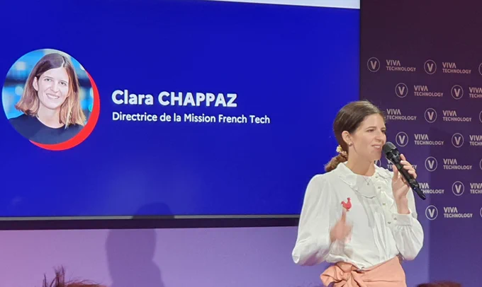 Clara Chappaz présente l'initiative "Je Choisis la French Tech"