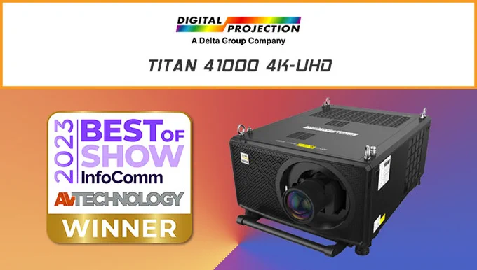 Digital Projection wins AV Technology award at InfoComm