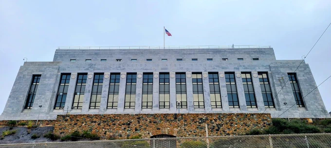 United States Mint, located behind Safeway