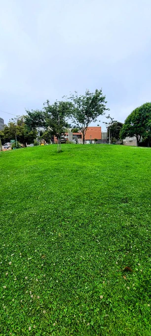 Duboce Park with the Harvey Milk Center for the Arts in the background