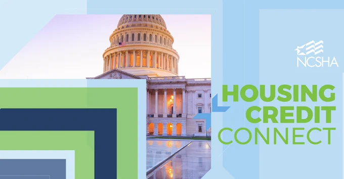 US Capitol, NCSHA logo