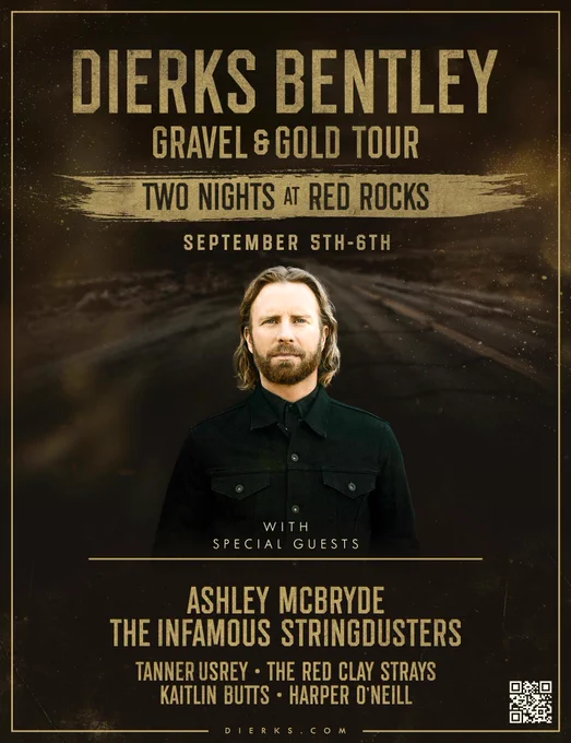 Dierks Bentley Red Rocks Shows

Special Guests Include #AshleyMcBryde, #TheInfamousStringdusters, #TannerUsrey, #TheRedClayStrays, #KaitlinButts and #HarperONeill

Multi-Platinum artist and “undeniably entertaining” (Tennessean) Dierks Bentley today announced his #return.

Complete #News #DierksBentley #RedRocksShows at #CountryMusicNewsInternational #Magazine https://countrymusicnewsinternational.com/dierks-bentley-red-rocks-shows/ 

Find more News, #Interviews, #Videos, #CD & #Concert #Reviews about your favorite #CountryStar & #BluegrassStar at #CountryMusicNewsInternational #Magazine & #RadioShow website: https://countrymusicnewsinternational.com/

Country Music News International is now bringing you the very best in everything from country music to bluegrass music to line dancing music, 24 hours a day, seven days a week! You can hear the music of #HankWilliams, #PatsyCline, #JohnnyCash, #GarthBrooks, #ShaniaTwain, #GeorgeStrait, #DollyParton, #LesterFlatt & #EarlScruggs, ...