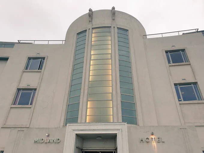 Photo of the front of The Midland Hotel