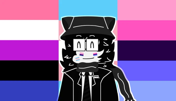 banderas: generofluido, transgénero y omnisexual