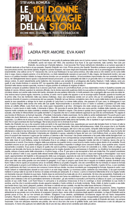Fumettoteca Regionale Alessandro Callegati 'Calle'  Social Community Hub - Manifestazione A 'DDD - DamnDaringDiabolik' Eva ladra per amore #DDD_DamnDaringDiabolik #Diabolik #Umiliacchi #Fumettotecario #Fumetto #Comics Sede: Via Curiel 51 -47121 #Forlì FC #Italy fumettoteca@fanzineitaliane.it - 01 Luglio 2023
