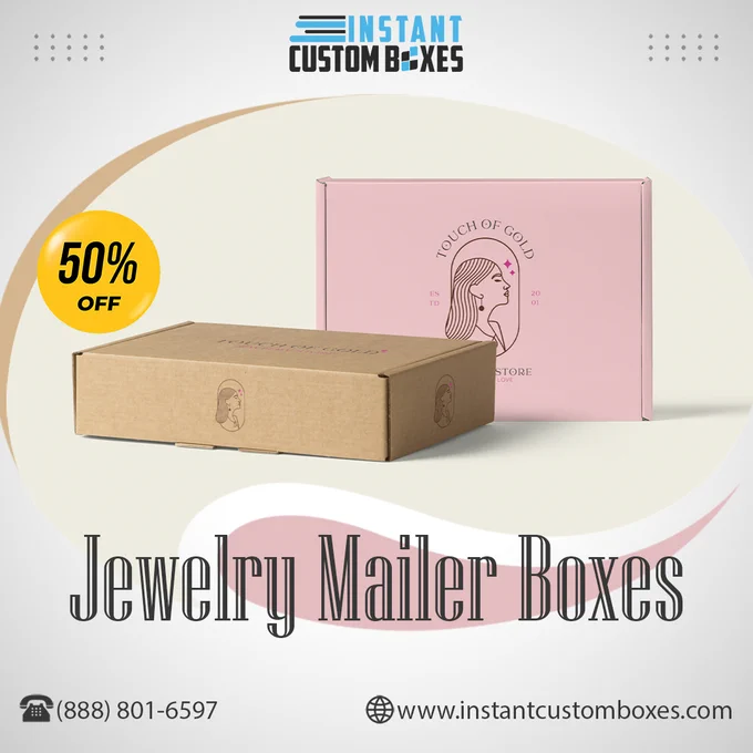 This Jewellery mailer box wholesale has a striking design. It is perfect for sending high-quality holiday and birthday gifts. This box is made from rigid cardboard and has a solid fold. The box features a rugged, double-wall construction that protects your jewelry. Each box has a window molded into the lid so you can easily see the contents briefly, and the closure utilizes sturdy plastic hinges that are easy to open and close. The mailer design allows you to easily insert or remove items without damaging them.

