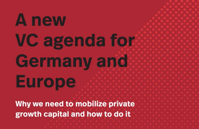 A new VC agenda for Germany and Europe: Read a recent report