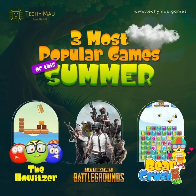 3 Most popular games of this summer