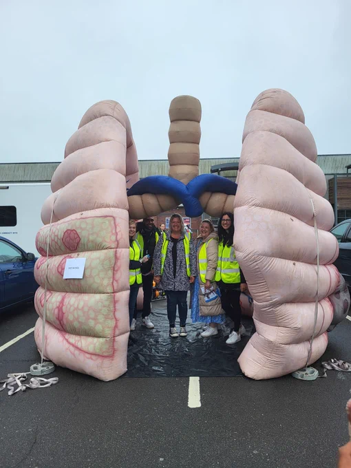 LLR cancer team at Morrisons in Coalville.