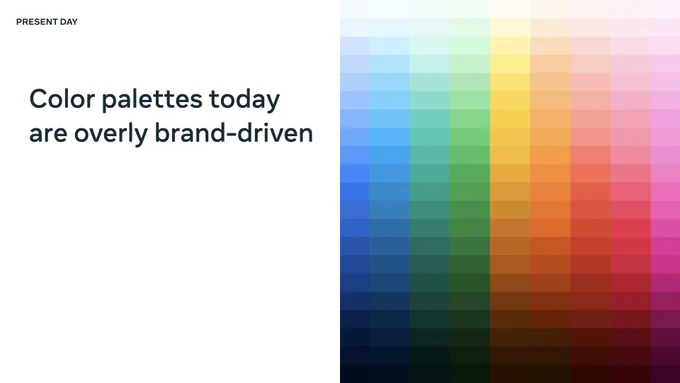 Color palettes today are overly brand-driven