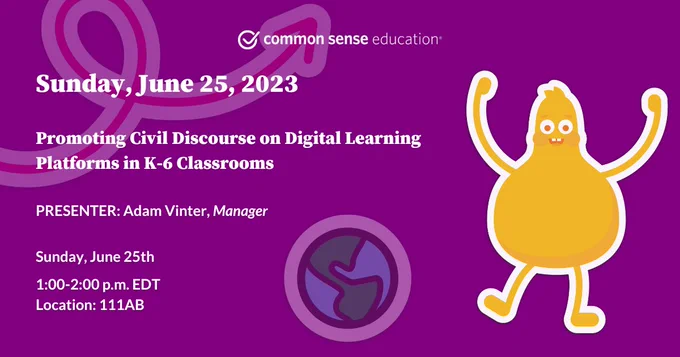 ISTE session line-up for Sunday, June 25th