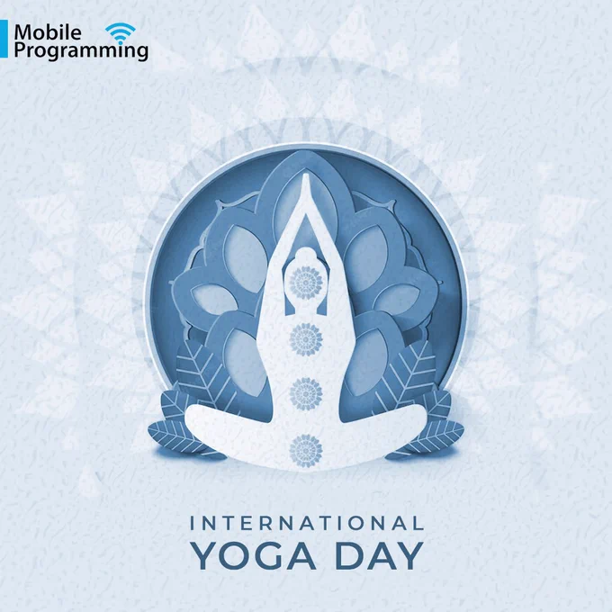 #Yogaday #mobileprogrammingllc