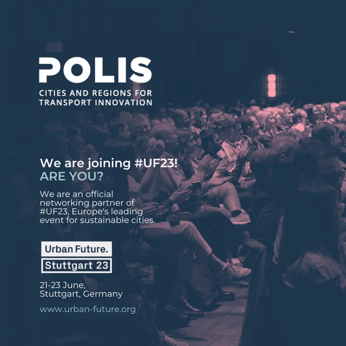 It is time - Urban Future officially begins today in Stuttgart!

We are happy to join UF23 as an International Networking Partner, supporting their mission to drive cities' sustainability transformation.

Plus, our Secretary General Karen Vancluysen is featured in 2 sessions! Find out more on our website: https://buff.ly/3XjJUUe