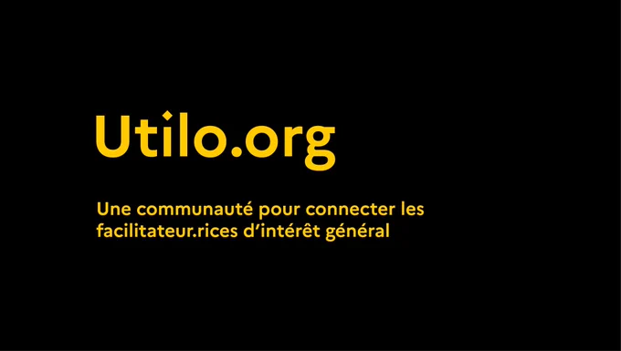 Actu des labs : découvrez Utilo.org, la boîte à outils pour les facilitateurs d’intérêt général avec le Tilab