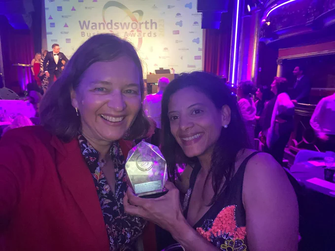 Fleur Anderson MP at Wandsworth Business Awards