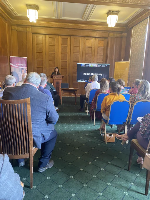 Was delighted to attend the launch of Mencap in Northern Ireland #Mythbusters event yesterday in Stormont. 

As a society we must begin to re-learn how we view people with disabilities, and work towards supporting and empowering, instead of imposing limitations. 

In attendance yesterday at the #MythBusters campaign as advocates were Oscar award winner James Martin, the father of competing Irish Olympian Aaron Lenzi and many more extraordinary people who disprove these harmful myths wrong everyday. 

Read more: https://northernireland.mencap.org.uk

#DisabilityAwarenessWeek