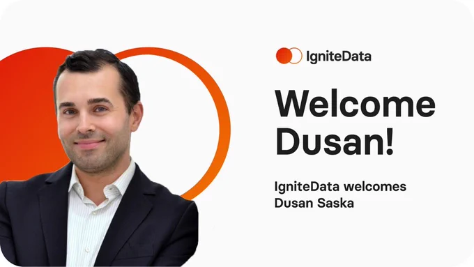 Dusan Saska joins IgniteData as Strategic Account Director