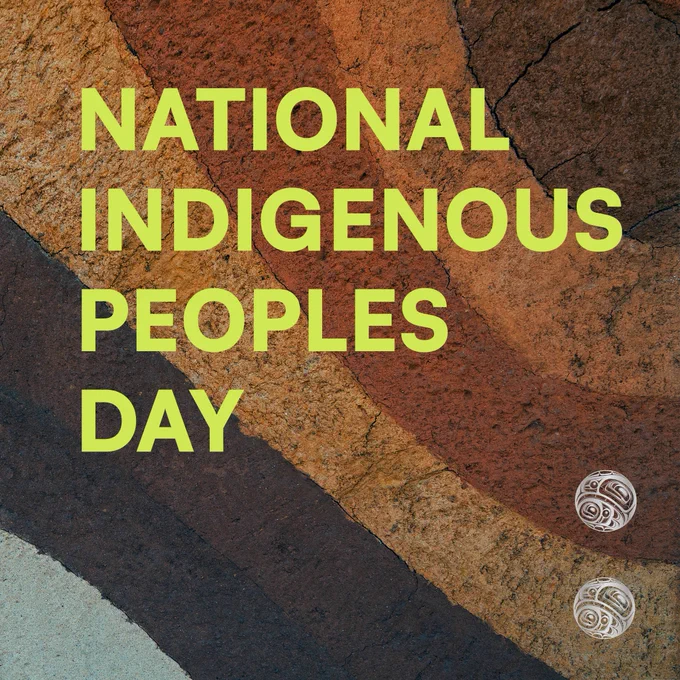 Image with words National Indigenous Peoples Day