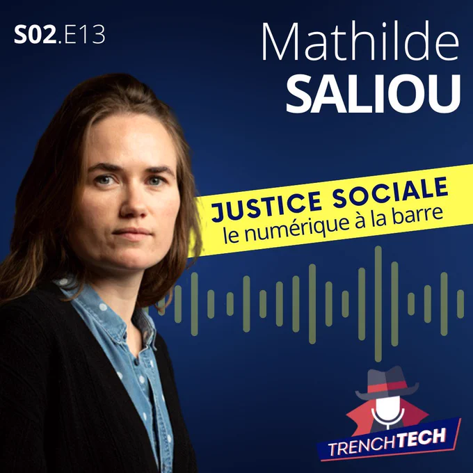 Mathilde Saliou, journaliste spécialisée dans le numérique, à l’affiche du podcast Trench Tech - Esprits Critiques pour Tech Éthique