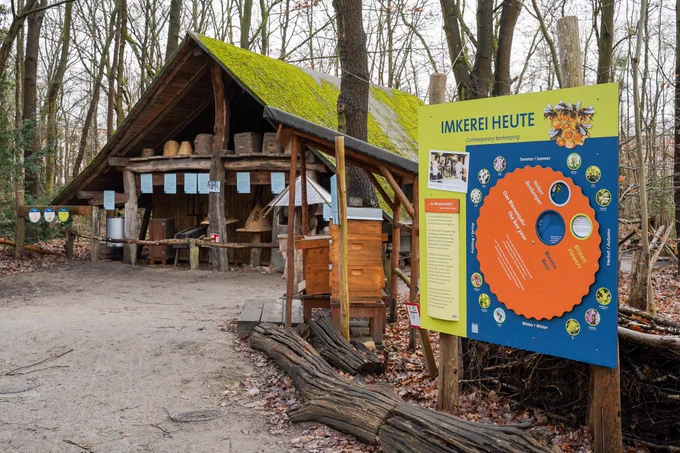 Imkerei-Station im #Freilichtmuseum Düppel, ©Stadtmuseum Berlin | R. Becker.