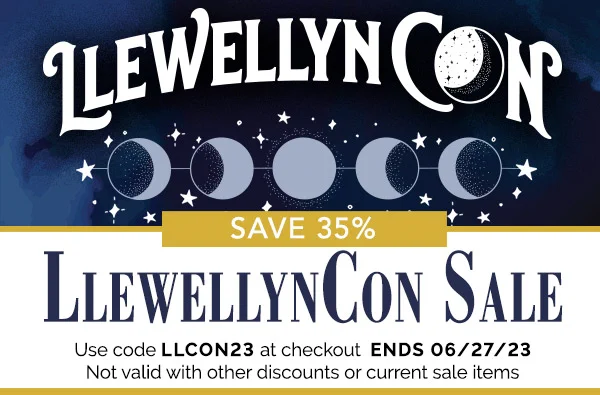 LlewellynCon coupon code. Save 35% LlewellynCon Sale. Use code LLCON23 at checkout. Ends 06/27/23. Not valid with other discounts or current sale items.