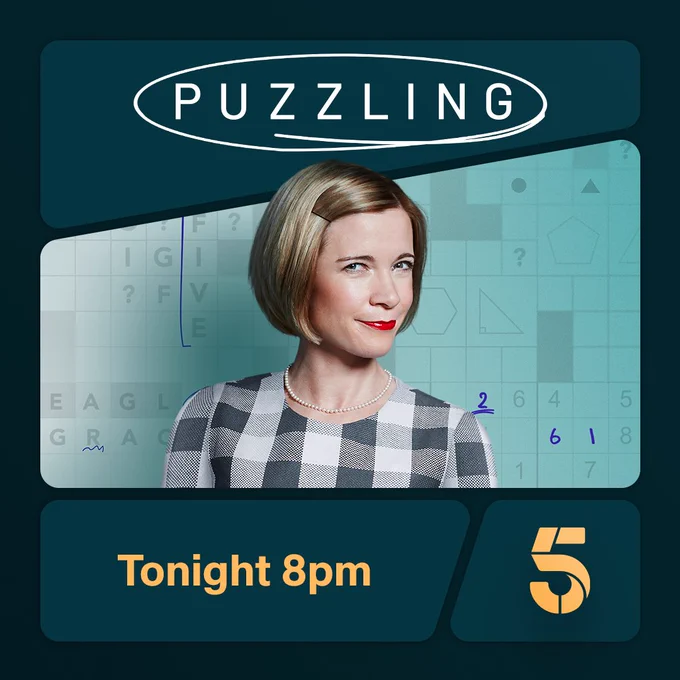 Puzzling TV show on tonight at 8pm on Channel 5
