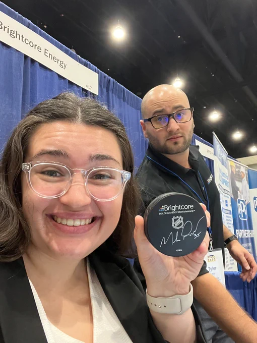 Last week, Brightcore’s Tyler Levy and Gabi Dwyer attended the North American Rink Conference & Expo in Buffalo, hosted by the United States Ice Rink Association.
