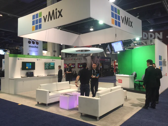 vMix booth circa 2016