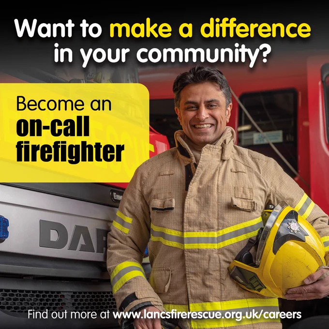 Want to make a difference in your community? Become an on-call firefighter.