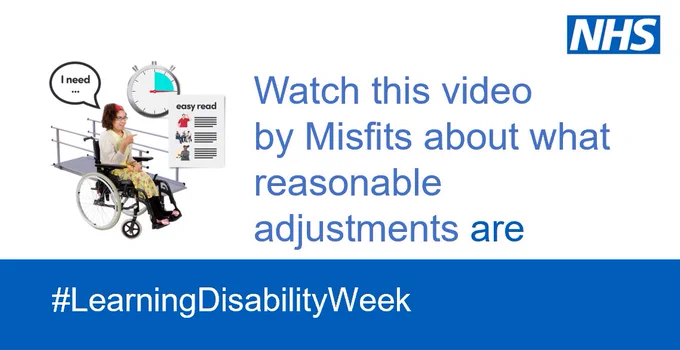 watch this video by Misfits about what reasonable adjustments are 