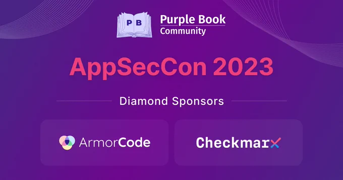Thank you to Checkmarx and ArmorCode for supporting AppSecCon as Diamond Sponsors!