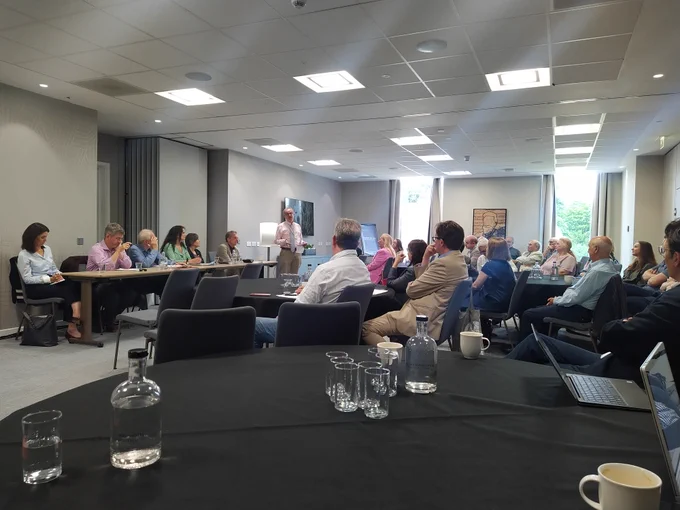 Professor Richard Black opens the CREES 60th anniversary event