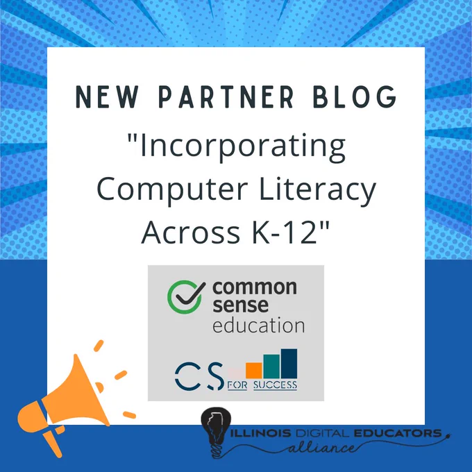 New Partner Blog
"Incorporating Computer Literacy Across K-12"
By Common Sense Education and CS for Success